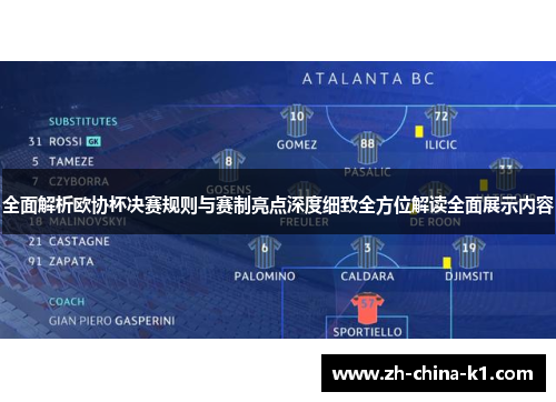 全面解析欧协杯决赛规则与赛制亮点深度细致全方位解读全面展示内容